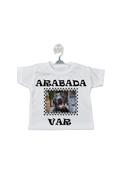 Fotoğraflı Dikkat Köpek Var Araba Uyarı Levhası