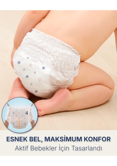 Külot Bebek Bezi 4 Numara Maxi 30 Adet 7-14 Kg Eko Paket