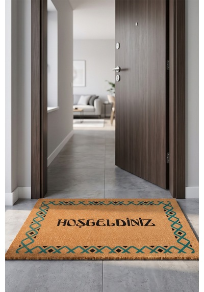 Villadia Home Textile Kapı Önü Paspası Kaymaz Taban Dekoratif Paspas Ev Giriş Antre İç Ve Dış Mekan Paspası 45x70 Cm 11ypycoco
