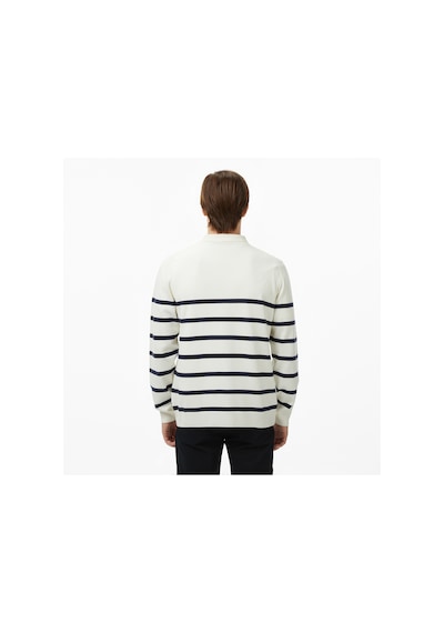 Nautica Erkek Krem Regular Fit Kazak Çizgili S57231t Krem
