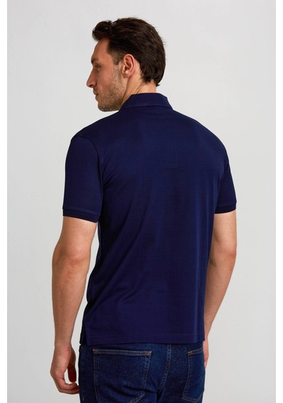 Bisse Erkek V Yaka T-shirt Lacivert Tsnos24y24102 D39 Lacivert