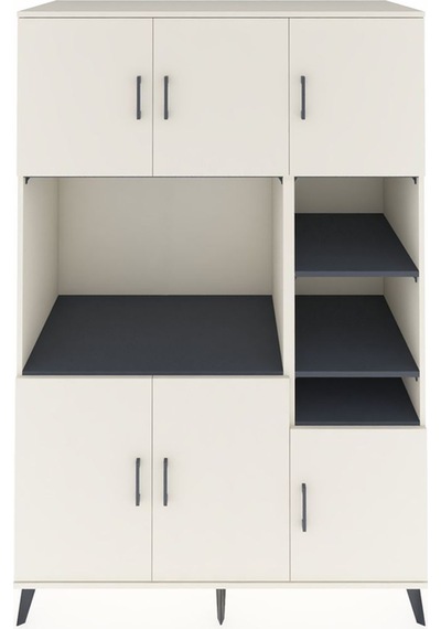 Kronos Dolap 10 Raflı 6 Kapaklı 132x59x195 Aytaşı-aytaşı/antr... Aytaşı