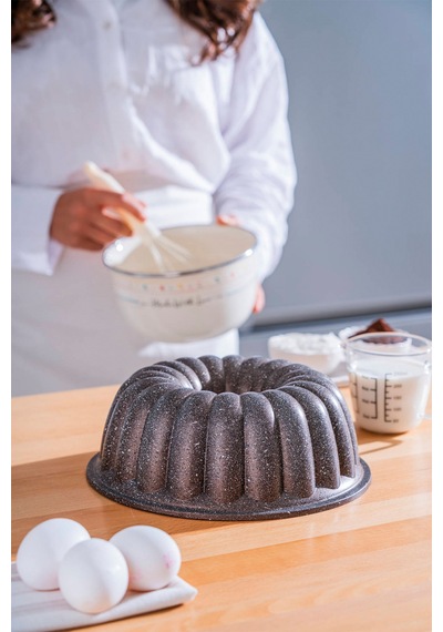 Acar Dg-08570/12 Line Mocha Dilimli Kek Kalıbı Kahve