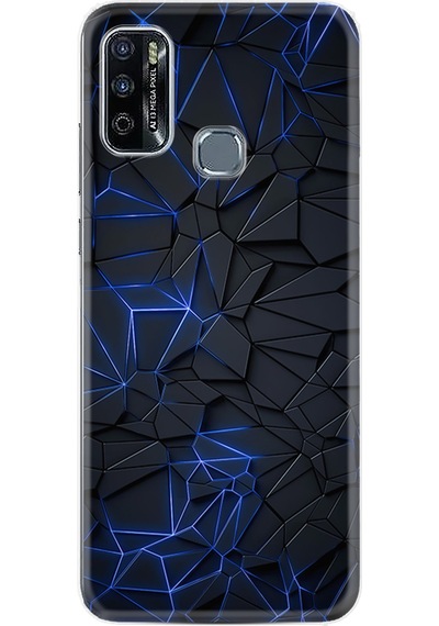 Infinix Hot 10 Play Kılıf Resimli Desenli Silikon Platinium Series Karmaşık 1874