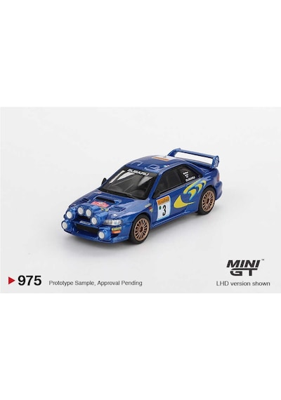 Mini Gt Subaru Impreza Wrc98 1998 Rally Monte-carlo 1/64