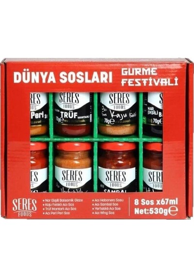 Gourmet Dünya Sosları Gurme Festivali 8x67 Ml -530 G