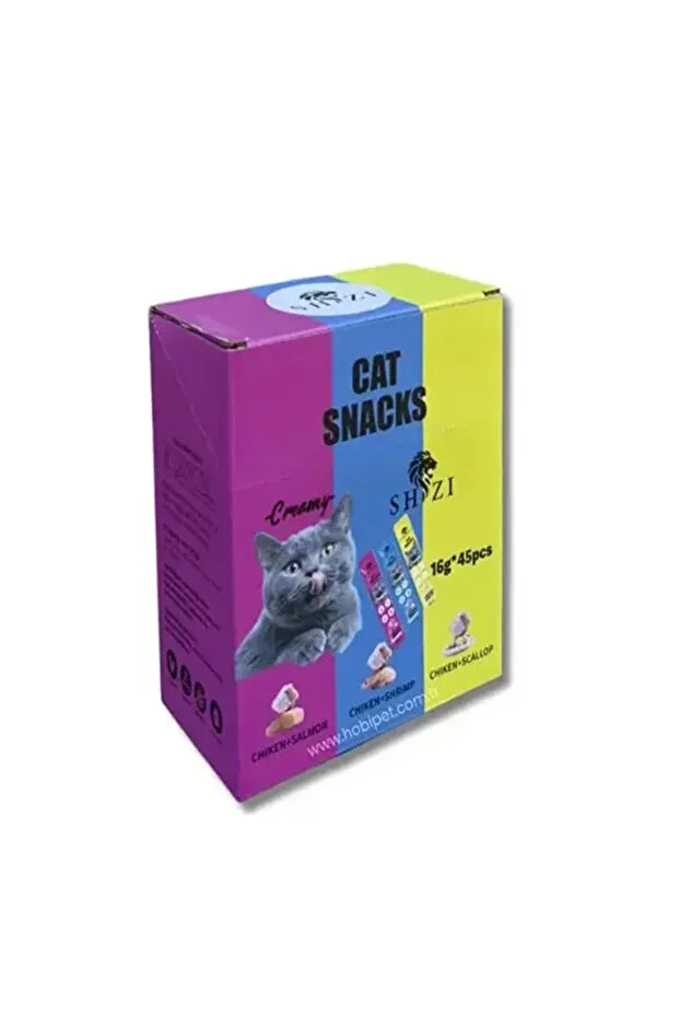 Shzi Shizi Creamy Krema Kedi Ödülü 45x16gr