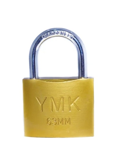 Hubrendy Çer Ymk Eko Sarı Boyalı Kısa Kancalı Asma Kilit 32mm