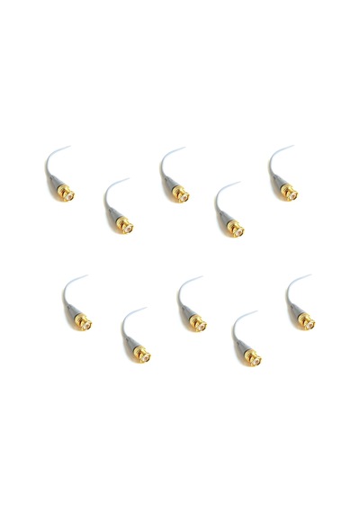 Kablolu Bnc Fişli Hazır Gold 20 Cm 10 Adet