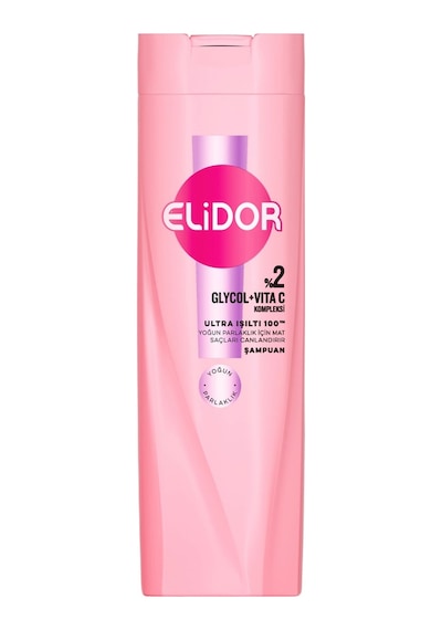 Elidor Şampuan Ultra Işıltı 400 Ml - 100 Saate Kadar Cam Gibi Parlak Saçlar - 6 Adet Tarı