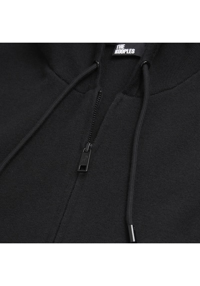The Kooples Kapüşonlu Erkek Siyah Hırka