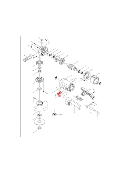 Makita 9067 Kömür CB-204 Ürün Kodu 194992-4