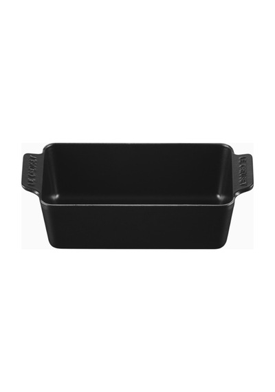 Le Creuset Dikdörtgen Döküm Profesyonel Fırın Kabı 23cm Fırın Tepsisi Mat Siyah 23 Cm