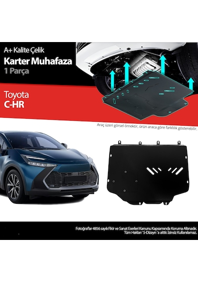 Toyota C-hr Çelik Karter Muhafaza 2023 2024 2025 2026 2027
