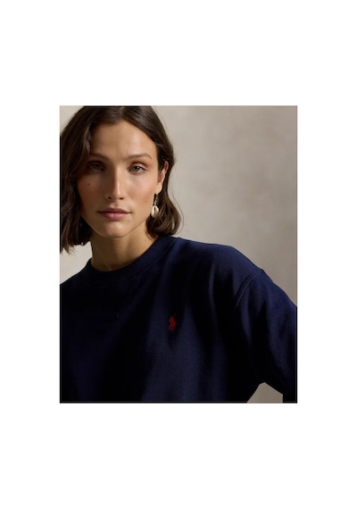Polo Ralph Lauren Bisiklet Yaka Kadın Sweatshirt Lacivert