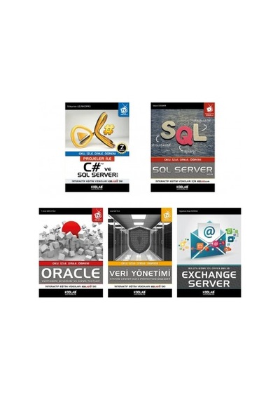 Veritabanı Eğitim Seti 2-5 Kitap Takım - Komisyon - Kodlab