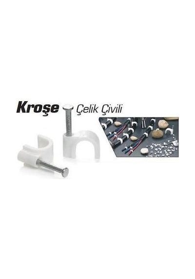 Sgs 6091 Çelik Çivili 4mm Kroşe No:1