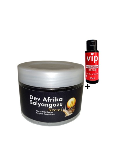 Giant Yaşlanmakarşıtı 100ml Dev Afrikasalyangozu + Vip Analdaraltıcı Sıkılaştırıcıkrem 60 Ml