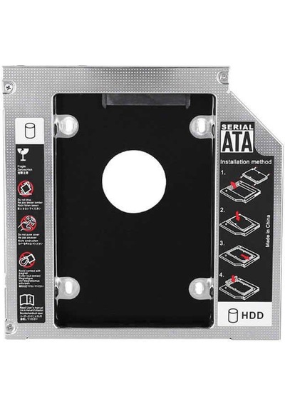 Hdd Caddy 9.5Mm 2.5" Sata 2Nd Hdd Caddy