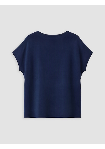 Lcwaıkıkı Curve Lacivert Büyük Beden Oversize Bluz