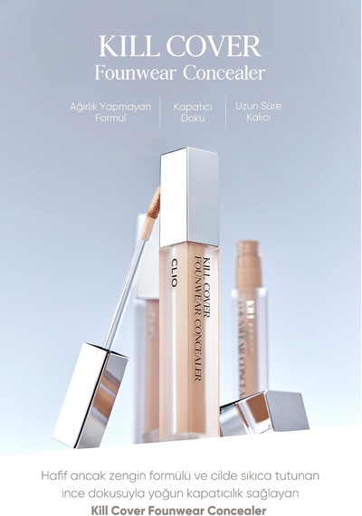 Yoğun Kapatıcılık Sağlayan Concealer Kill Cover Founwear Concealer 2 Lingerie Çok Renkli