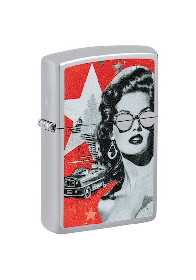 Zippo 250 Nostalgic Design Çakmak Çok Renkli