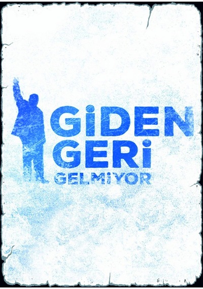 Giden Geri Gelmiyor Ahşap Mdf Tablo Duvar Dekoru Eskitme Ofis Oda Hediyelik Tablo