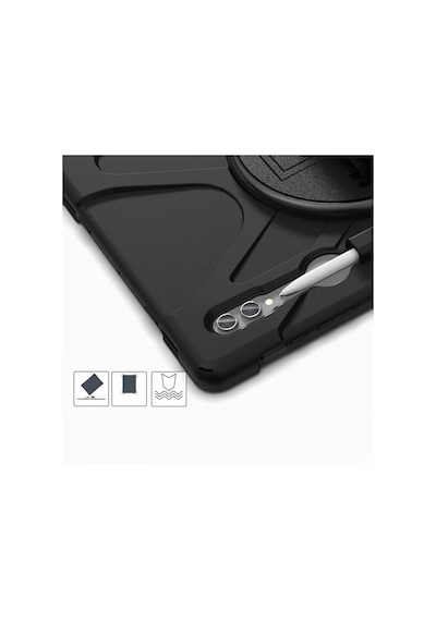 Samsung Galaxy Uyumlu Tab S8 Ultra Sm-x900 Defender Askılı Zırhlı Tank Case