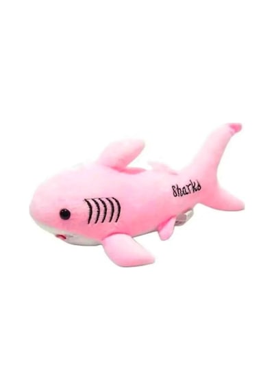 Peluş Köpekbalığı 28 Cm Pembe Balık Oyuncak PEMBE