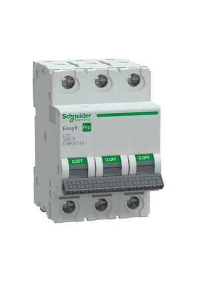 Ez9f57310-easy9 Pro 3p C 10a Mcb 6000a