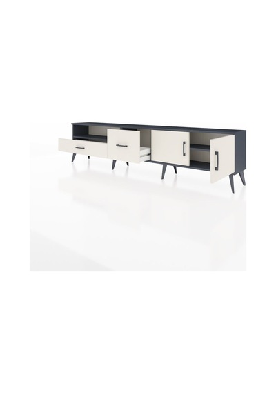 Arges Tv Ünitesi 2 Raflı 2 Çekmeceli 2 Kapaklı 220x30x51 Antrasit-aytaşı Aytası/aytası - Antrasıt Arges Tv Ünitesi 2 Raflı 2 Çekmeceli 2 Kapaklı 220x30x51 Antrasit-aytaşı Aytası/aytası - Antrasıt