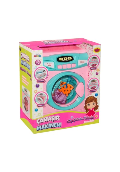 02608 Sesli Ve Işıklı Çamaşır Makinesi -