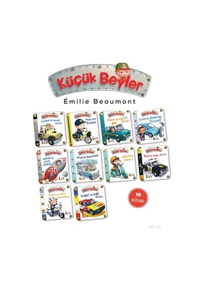 Küçük Beyler 10 Kitap Mukavva Sert Sayfalar Ilk Hikaye Seti