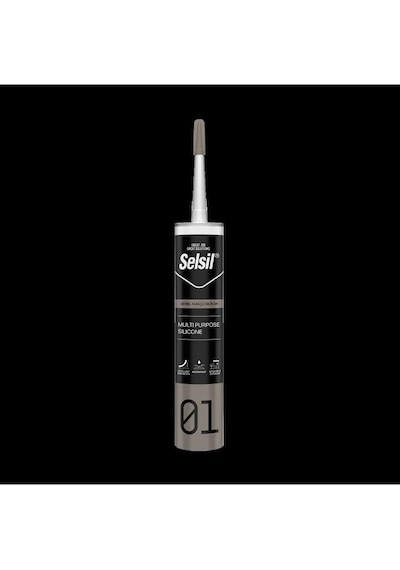 Selsil Genel Amaçlı Silikon 280gr - Şeffaf Şeffaf