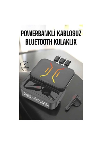 Kablosuz Bluetooth Kulaklık Powerbankli Uzun Pil Ömrü Yüksek Ses Kaliteli