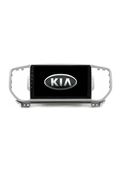 Kia Sportage Araç Multimedya Android Ekran Carplay Navigasyon Double Teyp 2+32 9" 16-18 Silver Blueway