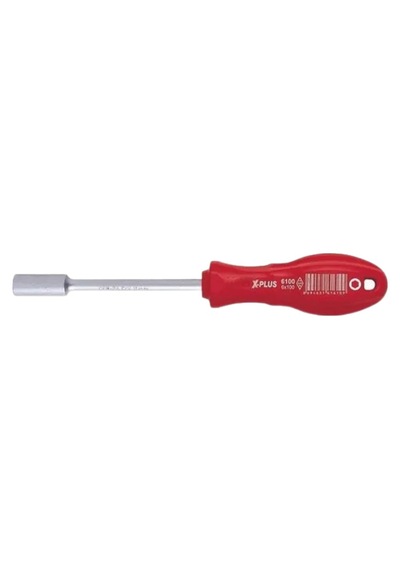 Cer-pa Norm Lokma Uçlu Tornavida X-plus Kırmızı 9 X 125 Mm