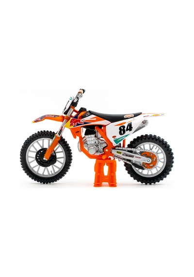Bburago 1:18 Ktm 450 Sx-f Factory Edition 2018 Diecast Model Motosiklet Çok Renkli