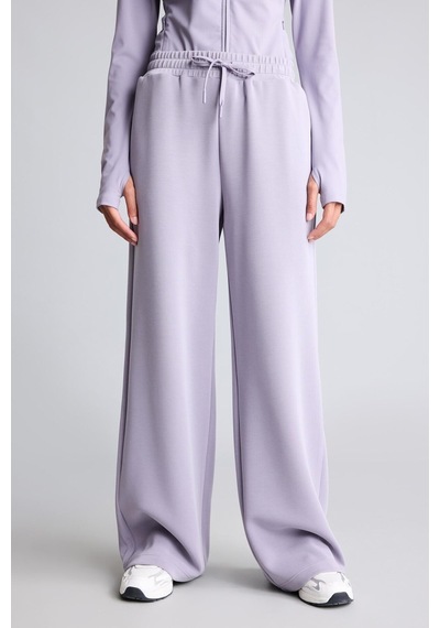 Defacto Relaxed Fit Geniş Paça Standart Boy Modal Sporcu Eşofman Altı I6280ax26aupr522 Mor-pr522