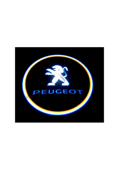 Peugeot Kapı Altı Led Aydınlatma Araç Logolu