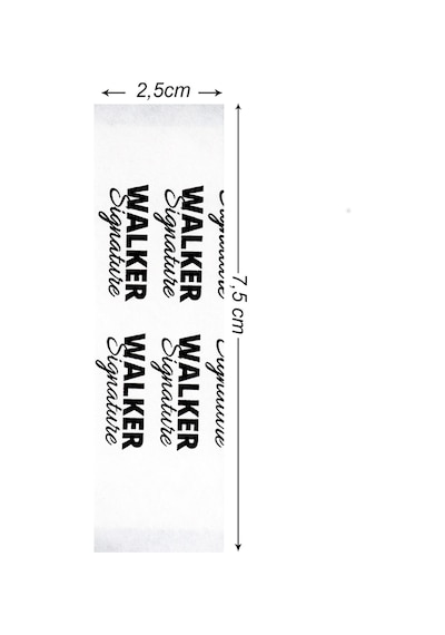 Walker Tape Signature Protez Saç Bandı 36 Adet Düz (2.5Cmx7.5Cm)