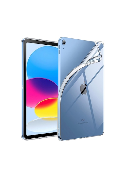 Apple Uyumlu iPad  Pro2 10.5 Kılıf Şeffaf Silikon Tpu Esnek Arka Kapak