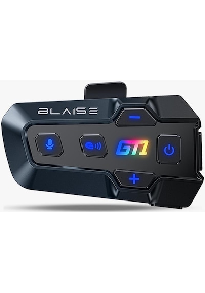 Blaıse Gt1 Bluetooth Motosiklet Intercom Siyah