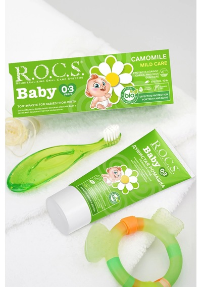 R.o.c.s. Baby Diş Macunu 0-3 Yaş 35 Ml Papatya
