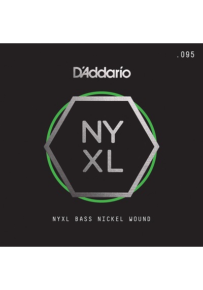 Bas Tek Tel, Nyxl Serisi, Nikel Sarım, .095 Gauge,