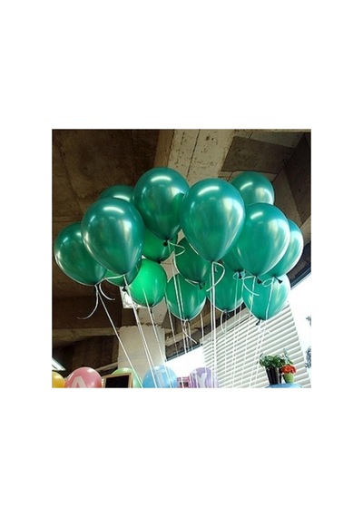 100 Adet Metalik Balon Ve 5 Metre Balon Zinciri Seti, Safari Orman Temalı Uçan Balon Parti Seti Mix