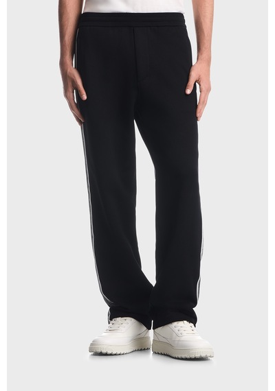 Emporio Armani %100 Pamuk Düz Paça Pantolon Erkek Pantolon Em006884 Af13713 Uc001 Siyah
