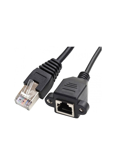 Rj45 Panel Tipi Ethernet Uzatma Kablosu Cat5e/cat6 2m