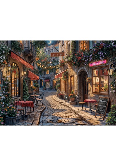 Anatolian 1000 Parçalık Puzzle - Barlar Sokağı 1208