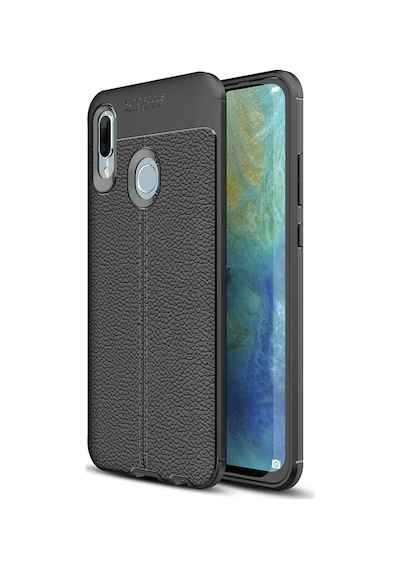 Honor 10 Lite Kilif Esnek Deri Görünümlü Korumali Niss Silikon 409281769